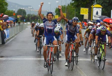 Itera-Katusha's Andrei Solomennikov wins the Coppa della Pace