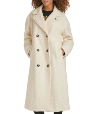 Women's Double-Breasted Overcoat, Created for Macy's