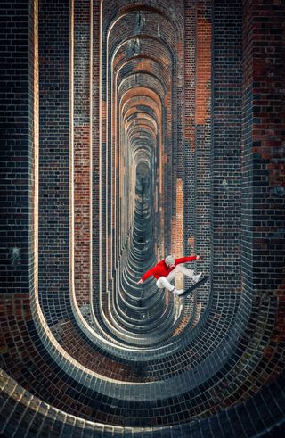 Playground:&nbsp;Lorenz Holder, Germany, with a shot of Vladic Scholz in the surreal Ouse Valley Viaduct in the UK.