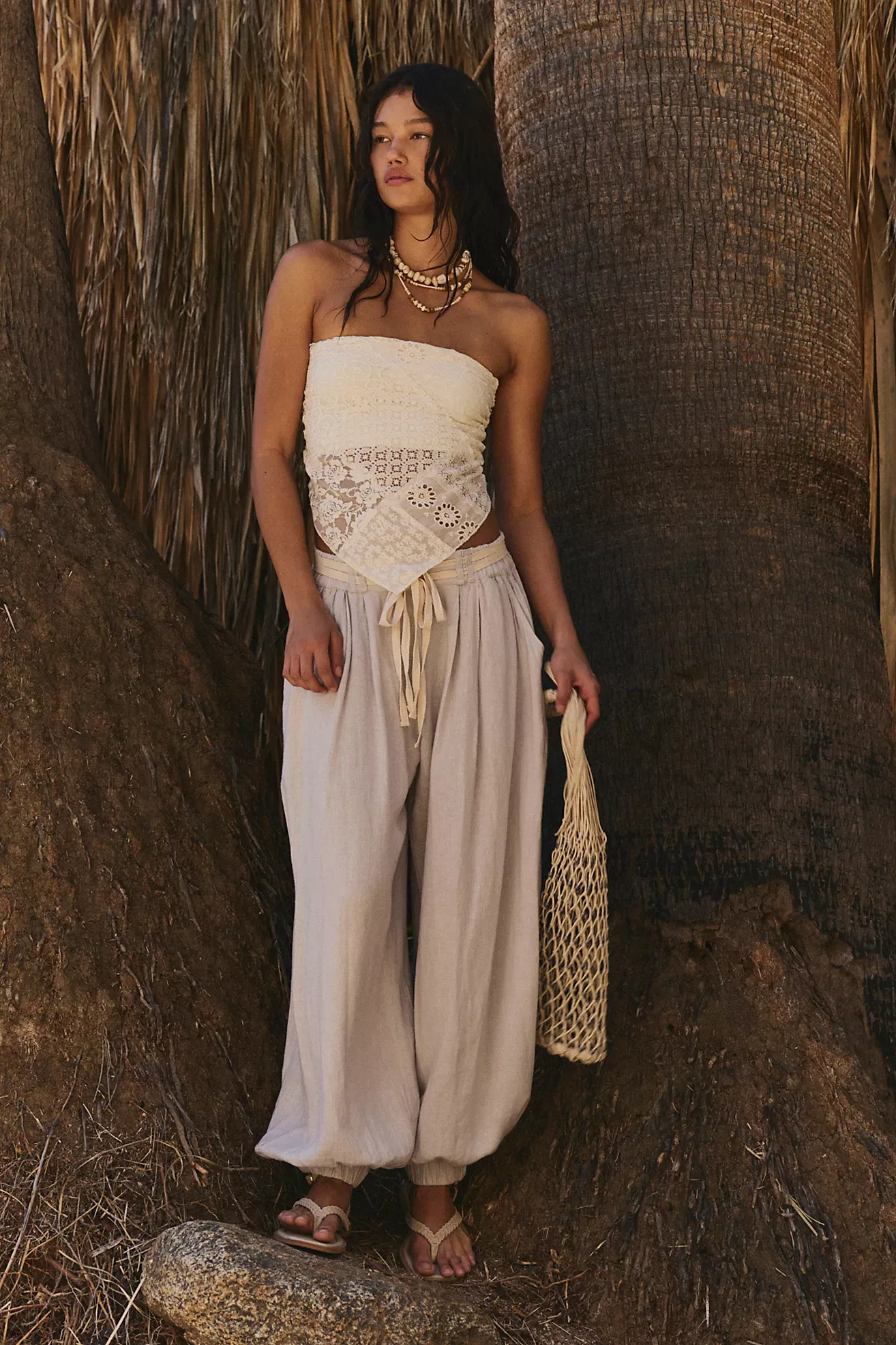 Volare Linen Balloon Pants