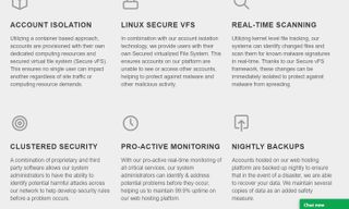 GreenGeeks' webpage discussing its security provisions
