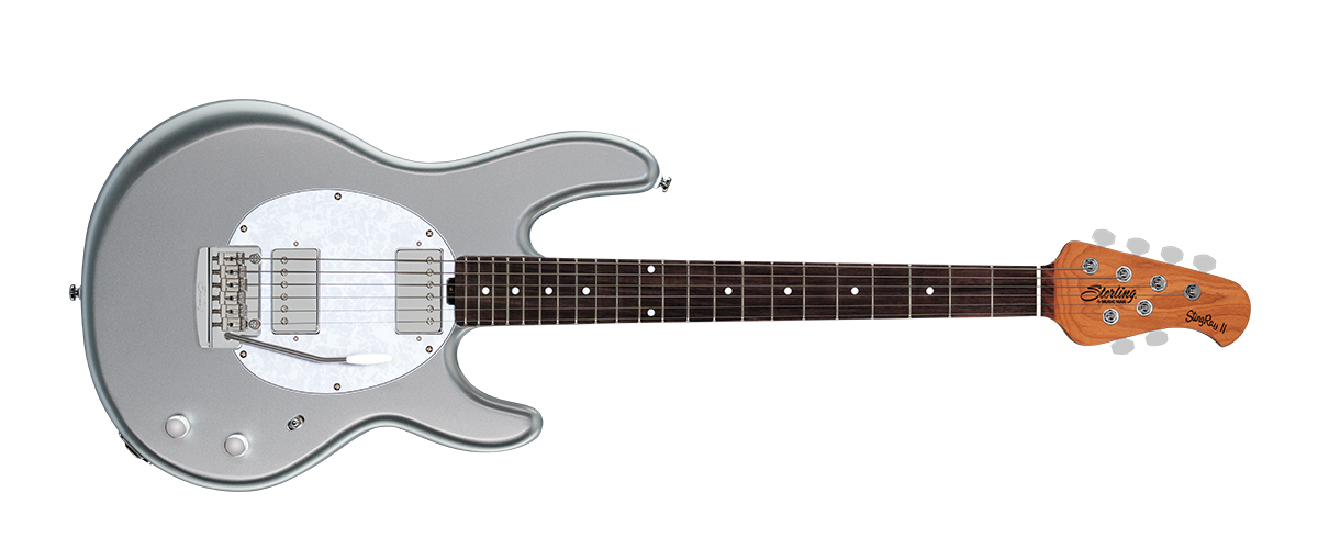Sterling by Music Man Stingray II (silver)