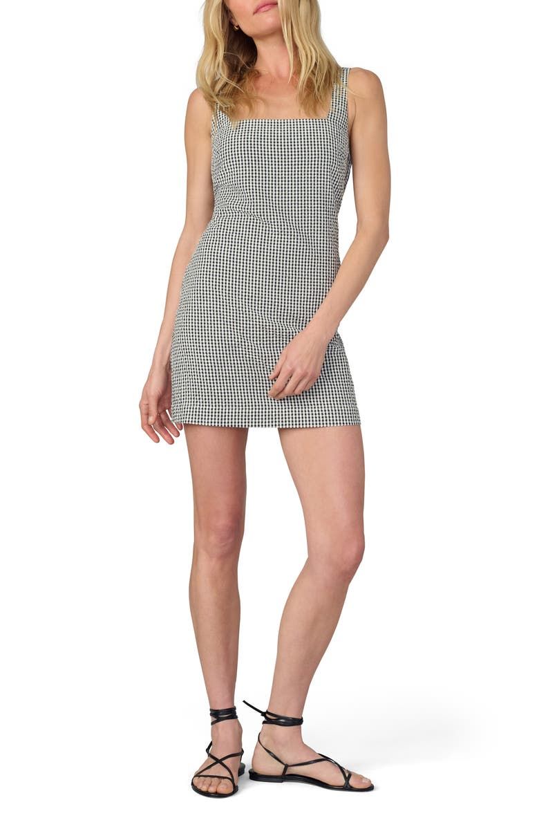 The Drew Gingham Cotton Minidress