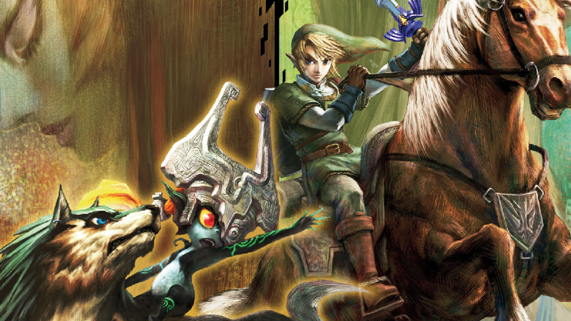 Official art for The Legend of Zelda: Twilight Princess