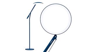 The best Cricut accessories, a blue and thin craft lamp with a large round head