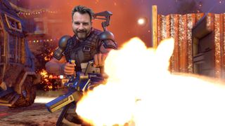 Dan Marshall as an XCOM 2 soldier