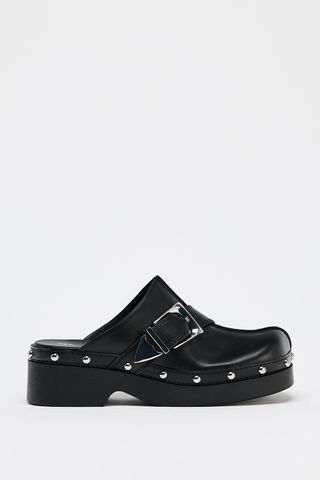 Buckle Stud Clogs