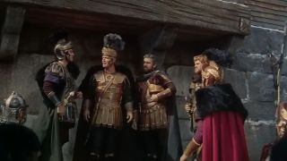 A group of Roman soldiers in The Fall Of The Roman Empire