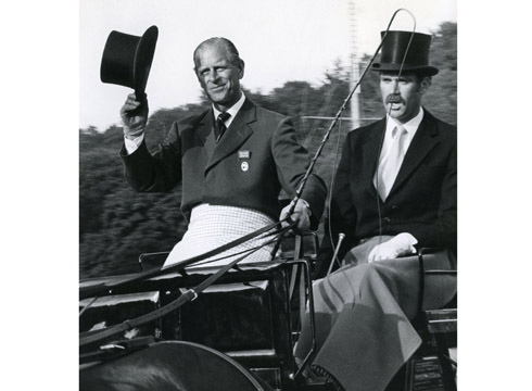 Prince Philip at Lowther Horse Driving Trials in 1983