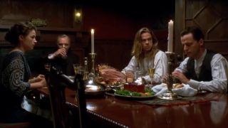 Brad Pitt eating in Legends of the Fall