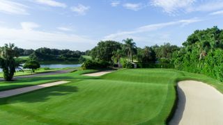 Mountain Lake's 5th hole is called Biarritz