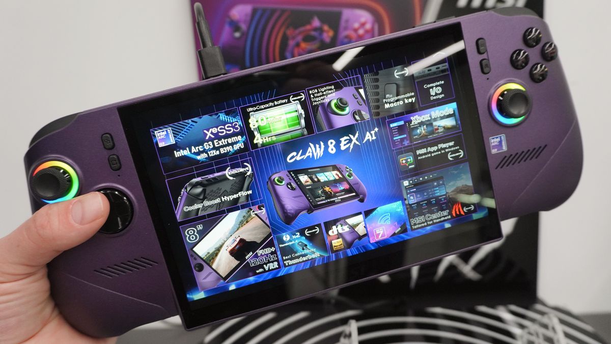 I just tested the MSI Claw 8 EX AI+ — it leaves ROG Xbox Ally in