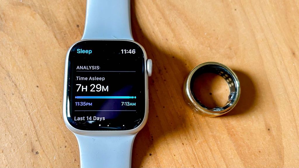 Oura Ring vs Apple Watch 8 — which is the best at sleep tracking? Tom