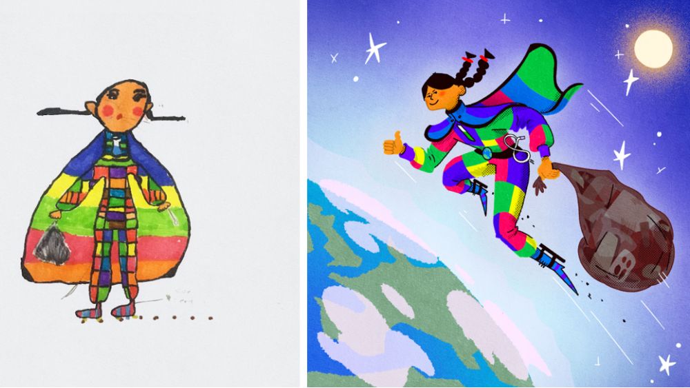 Kids' climate superheroes