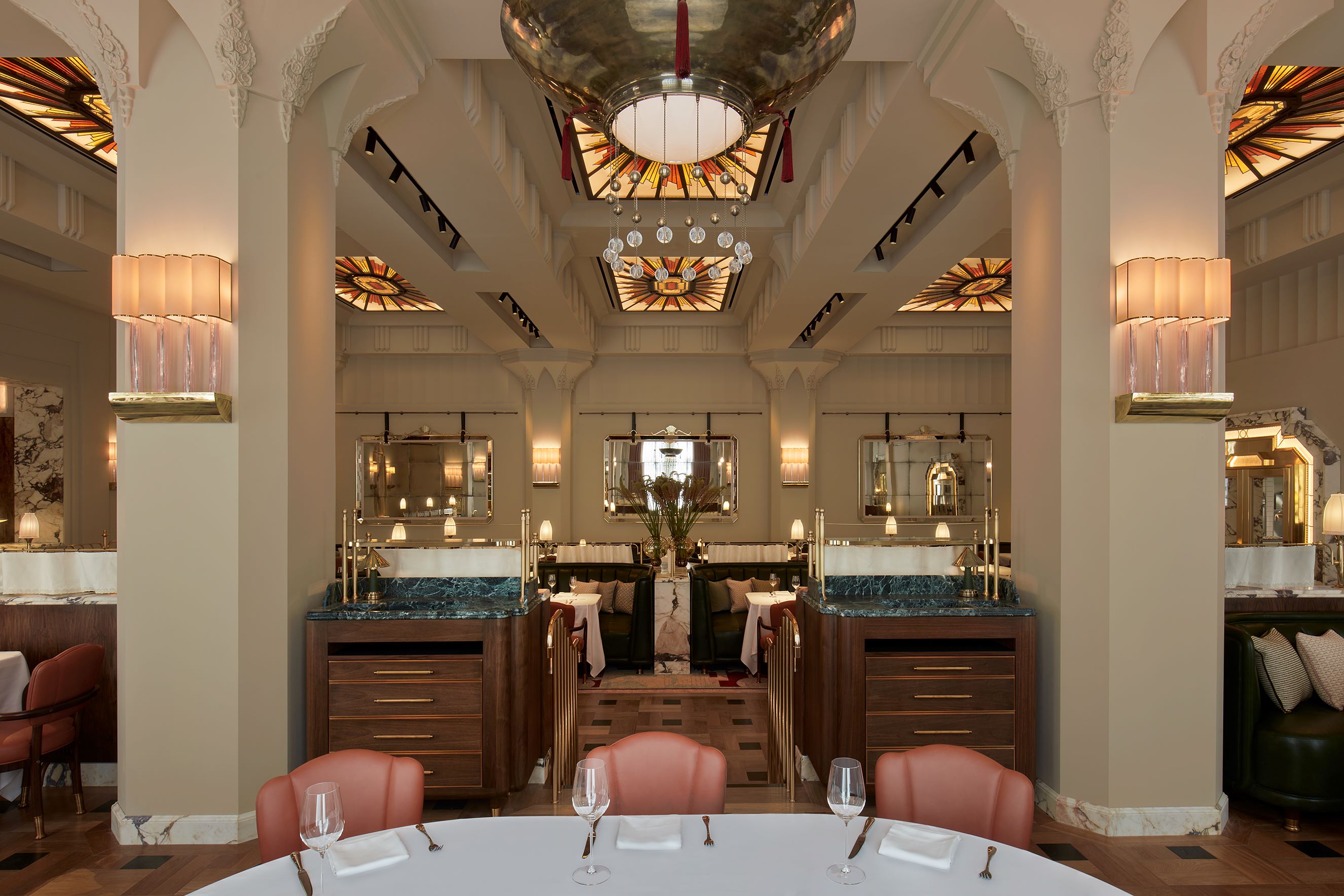 Claridge's new London restaurant with art-deco interiors