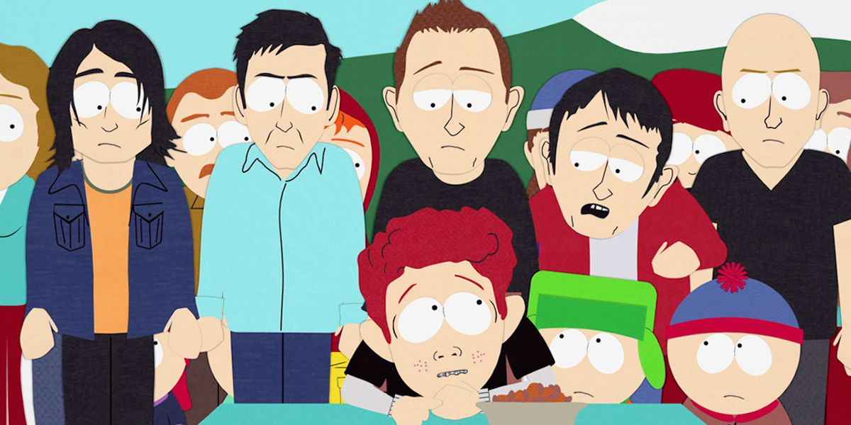 Radiohead starred in the 2001 episode 'Scott Tenorman Must Die'