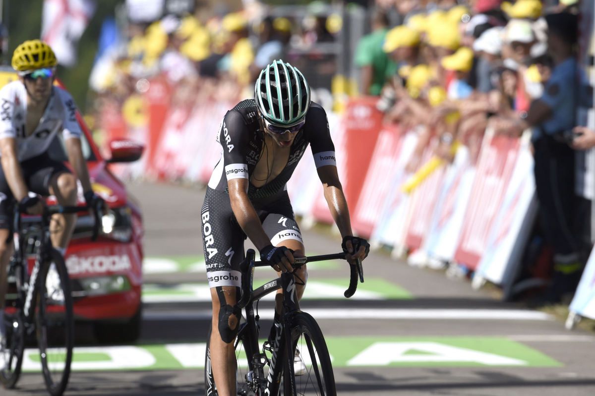 Emanuel Buchmann (Bora-hansgrohe) after stage 5 to La Planche des Belles Filles
