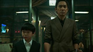 Jayden Zhang and Tony Leung in Shang-Chi and the Legend of the Ten Rings