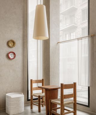 minimalist dining room