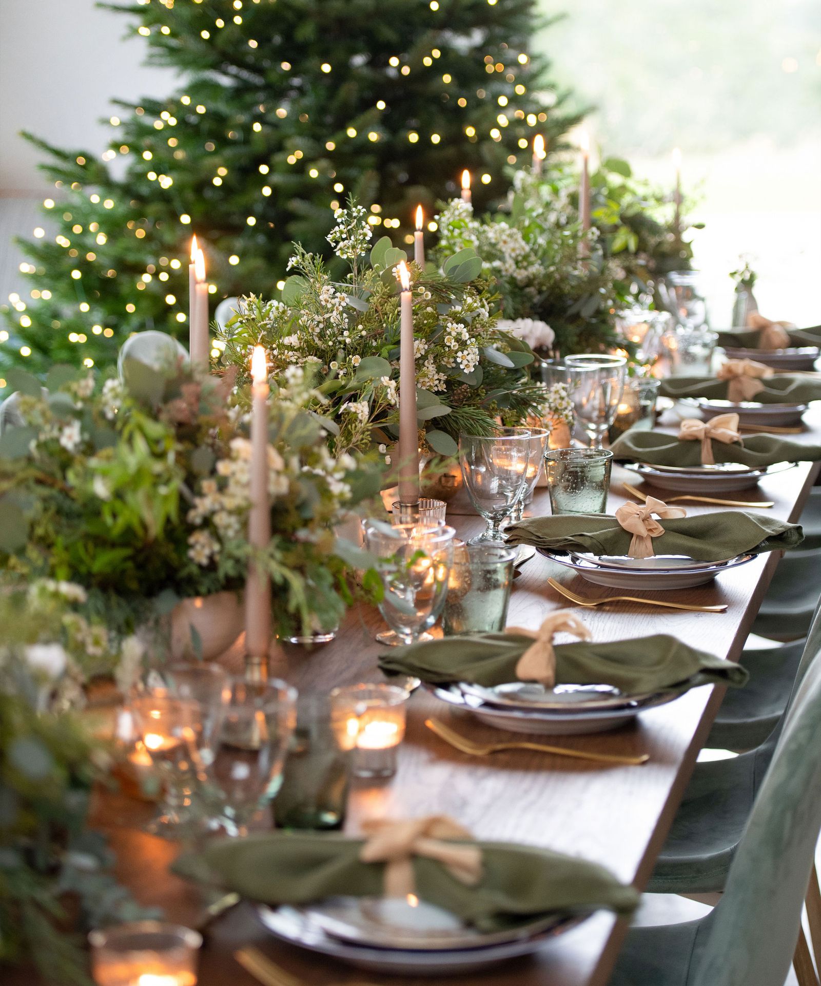 Christmas table garland ideas 18 looks to set the scene Homes & Gardens