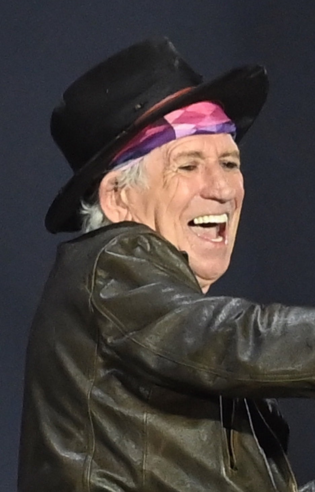 Keith Richards of the Rolling Stones performs at American Express present BST Hyde Park