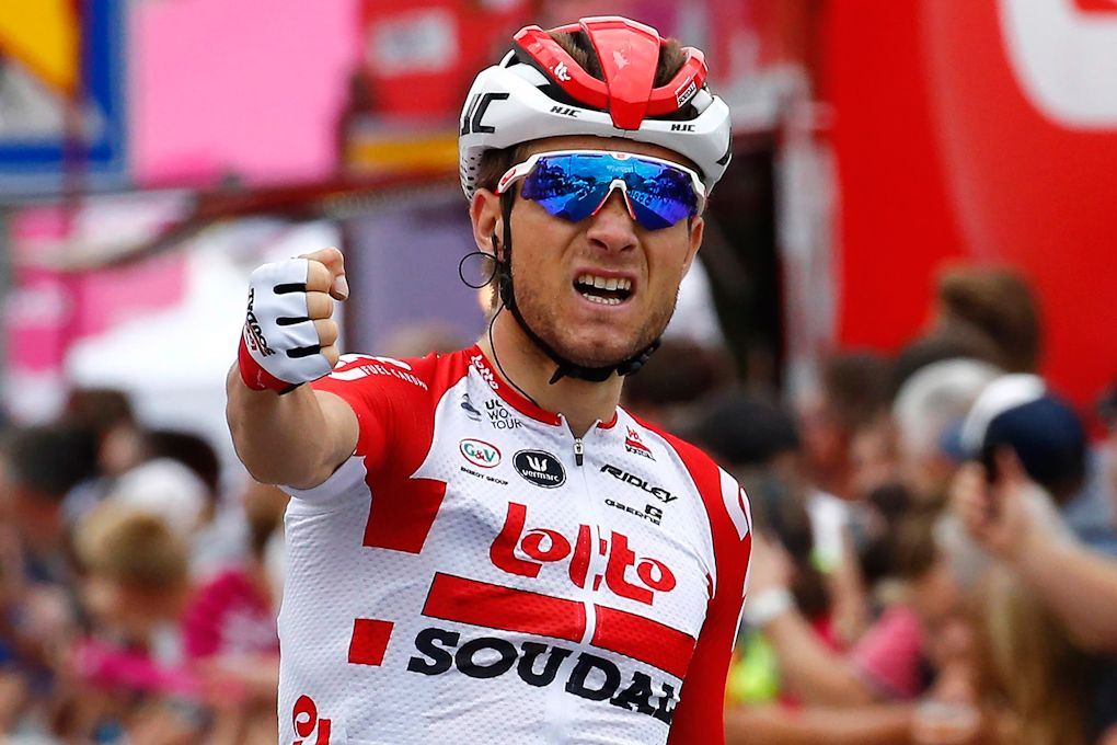 Tosh Van der Sande (Lotto Soudal) wins the final stage at Tour de Wallonie