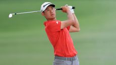 Collin Morikawa takes a shot at the Arnold Palmer Invitational