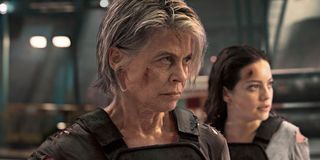 Linda Hamilton, Natalia Dyer - Terminator: Dark Fate