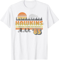 Stranger Things Hawkins Strange Things 85 Retro T-Shirt: $22 @ Amazon