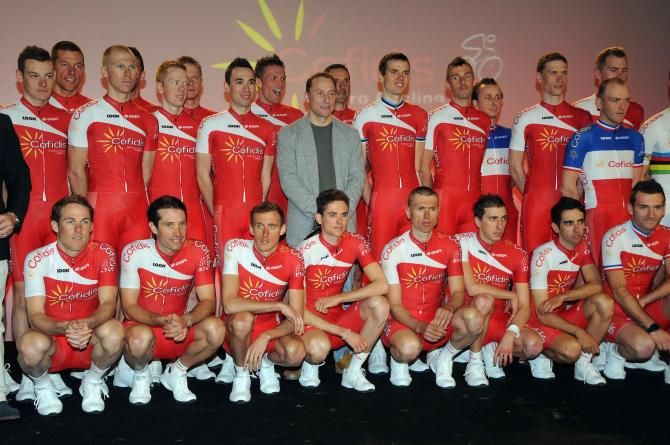 The Cofidis, Solutions Credits squad for the 2013 season