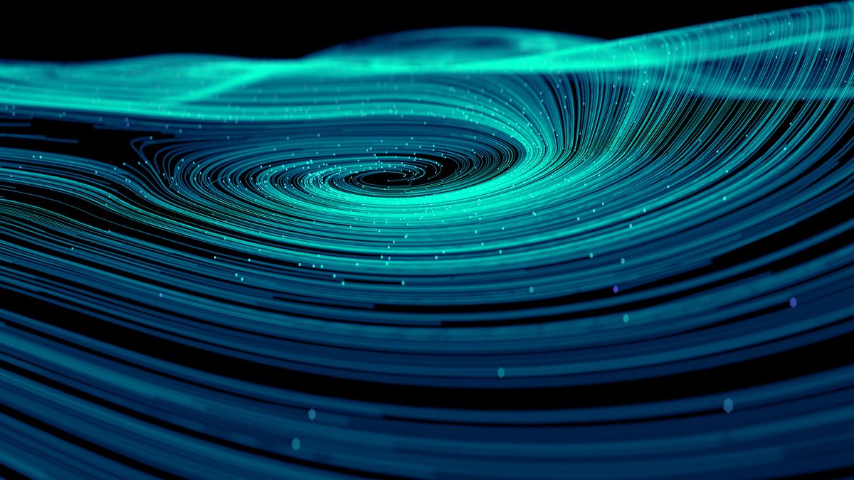 Researchers have found that lines of energy can be used to describe the universe.