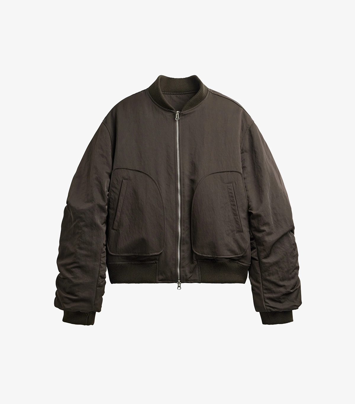 Lioness, Valdress Padded Bomber Jacket - Brown