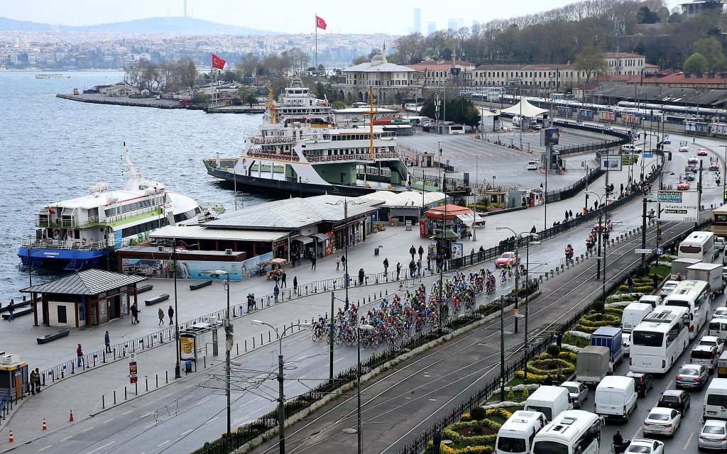 The Presidential Tour of Turkey rolls out of Istanbul