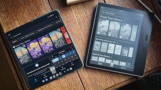 I love my Amazon Kindle but foldable phones have convinced me its time is up – here’s why