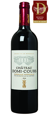 Ch&Atilde;&cent;teau Domi-Cours France Bordeaux Sup&Atilde;&copy;rieur 2010