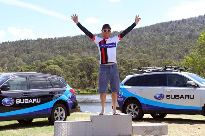 Men's overall leader Chris Jongewaard