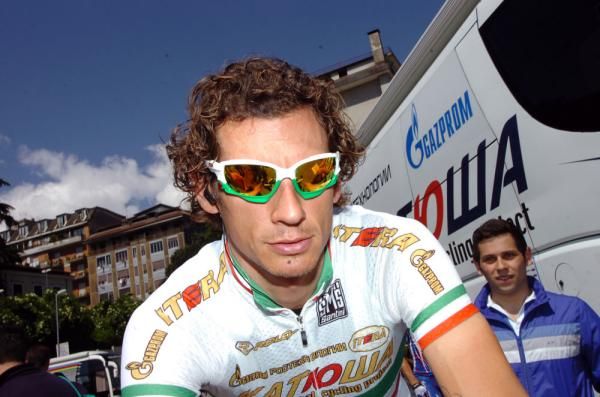 Italian Champion Filippo Pozzato (Katusha) before the start