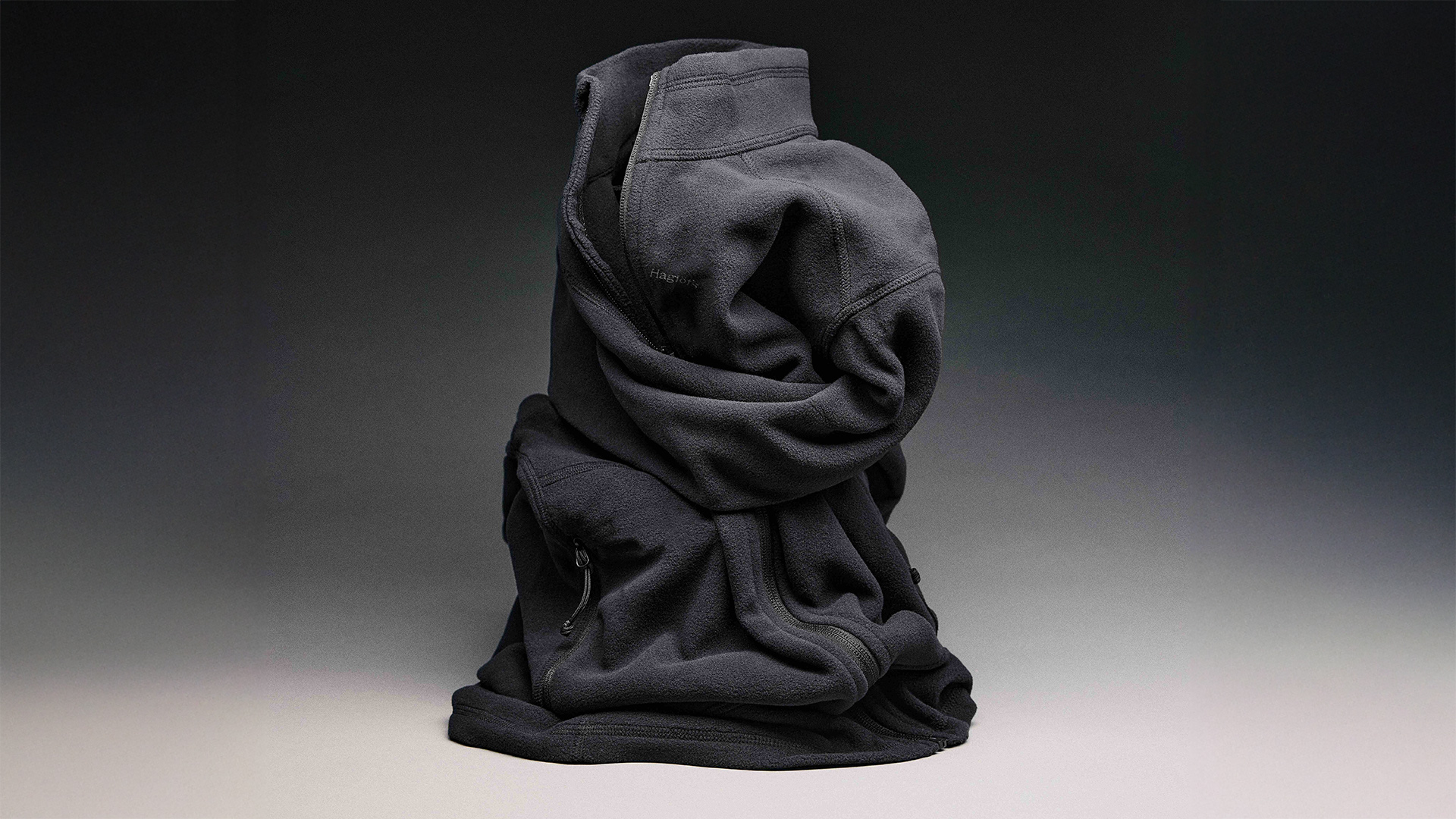 Hagl&amp;ouml;fs Buteo Mid II Fleece Jacket / Standard Issue Black