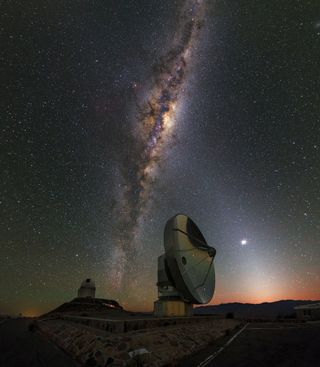 Dawn at La Silla Observatory