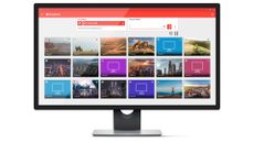 AnyDesk demonstrated on a monitor