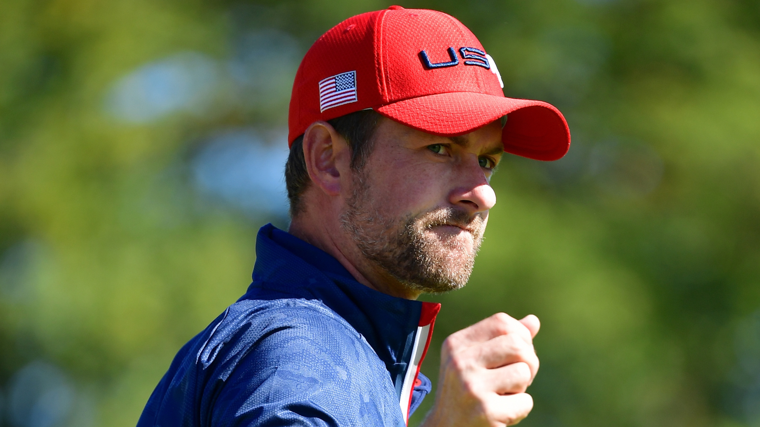 Webb Simpson at the Ryder Cup