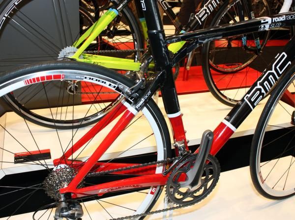 Even without the decals, the new Roadracer is still easily identifiable as a BMC.