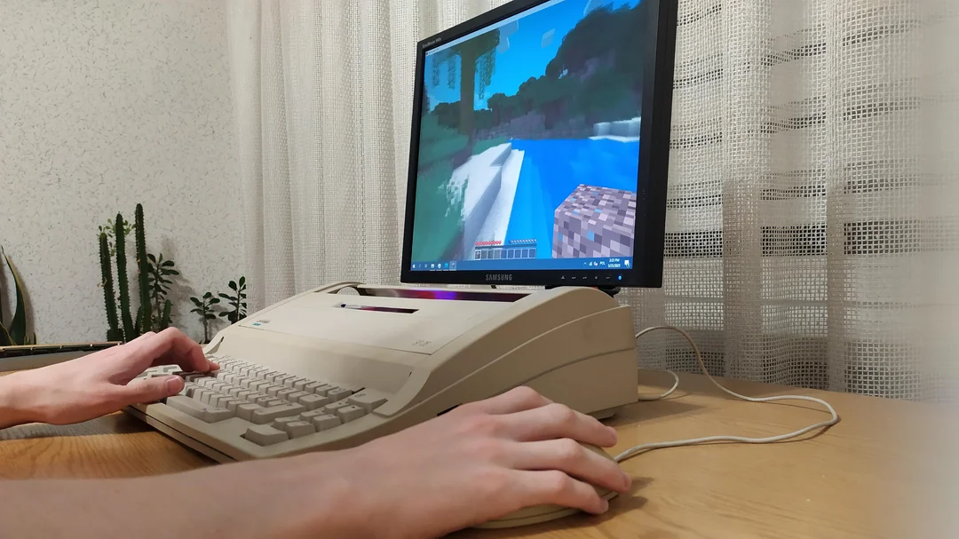 Gaming typewriter