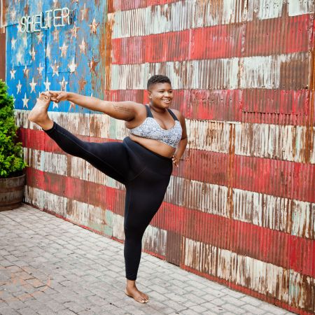 Red, Dance, Ballet dancer, Wall, Leg, Modern dance, Street dance, Street fashion, Photography, Performance, 