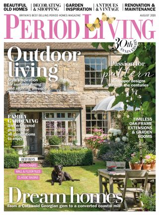 Period Living August 2020 cover
