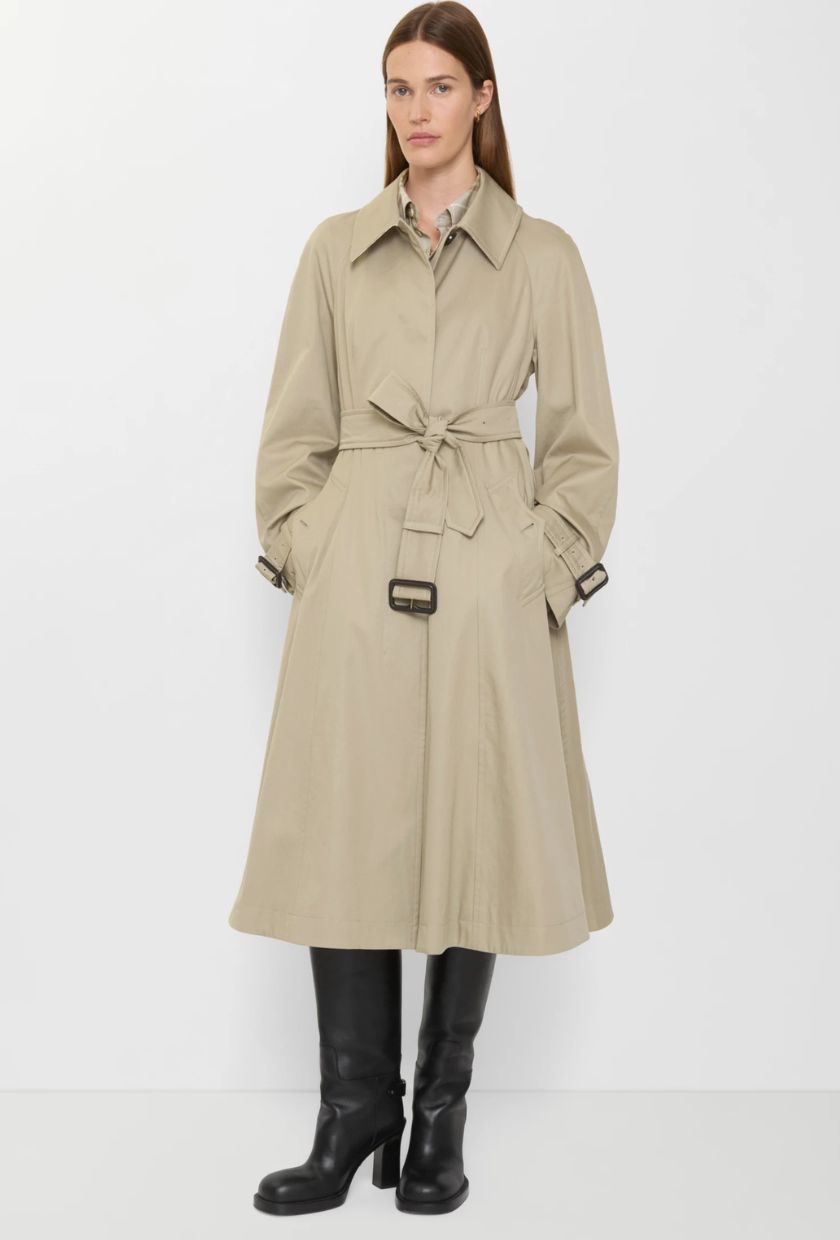 Burberry, Long Gabardine Ellingham Trench
