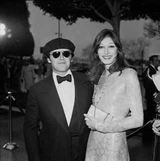 red carpet - Jack Nicholson and Anjelica Huston