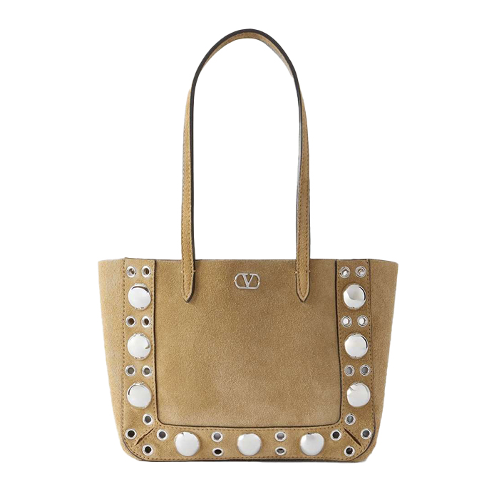Nellcôte Mini Embellished Suede Tote