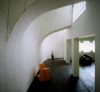 Interior view of the domes