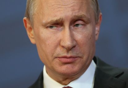 Vladimir Putin speaks in Hungary